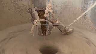 How Flour is Made at Old Traditional Water Mill in Afghanistan Khost province
