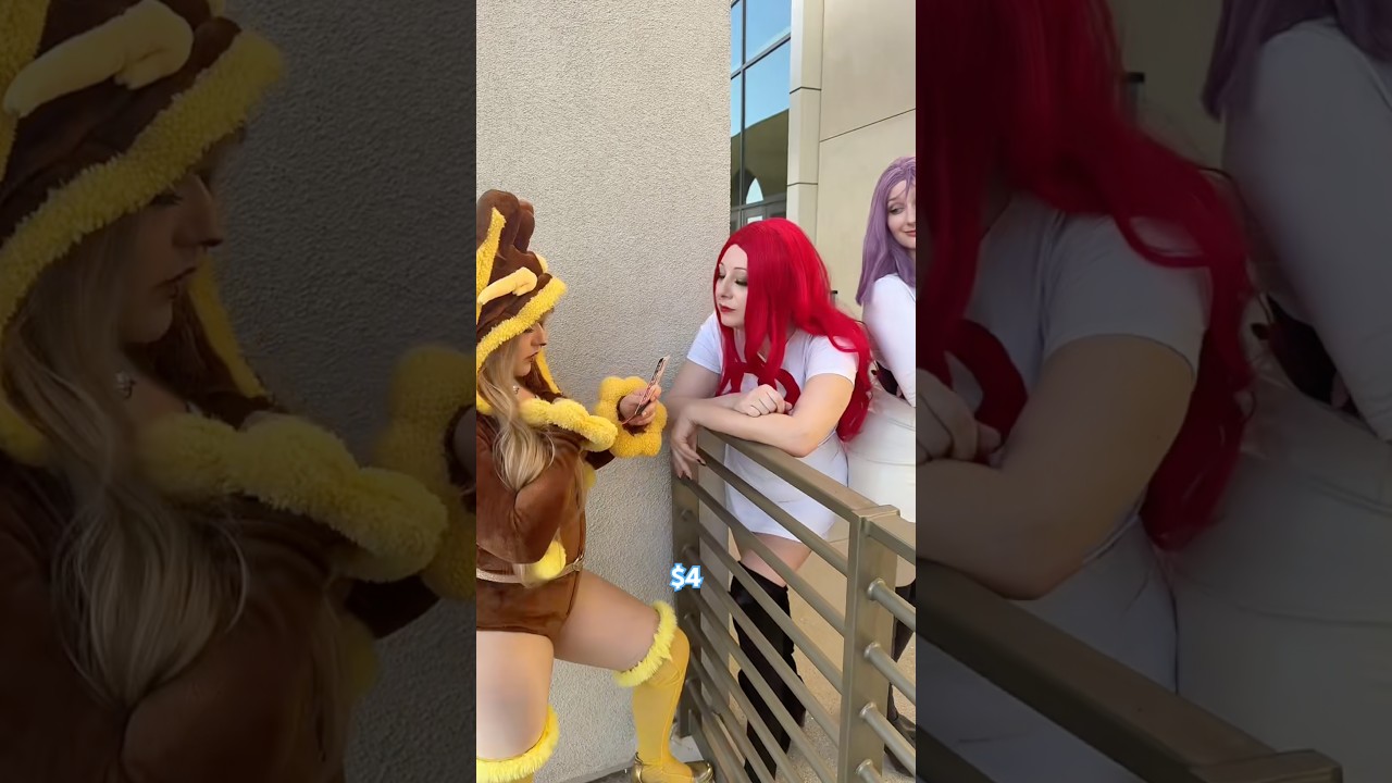 Team rockets fights with a Lopunny @dianaistrash #pokemon #cosplay