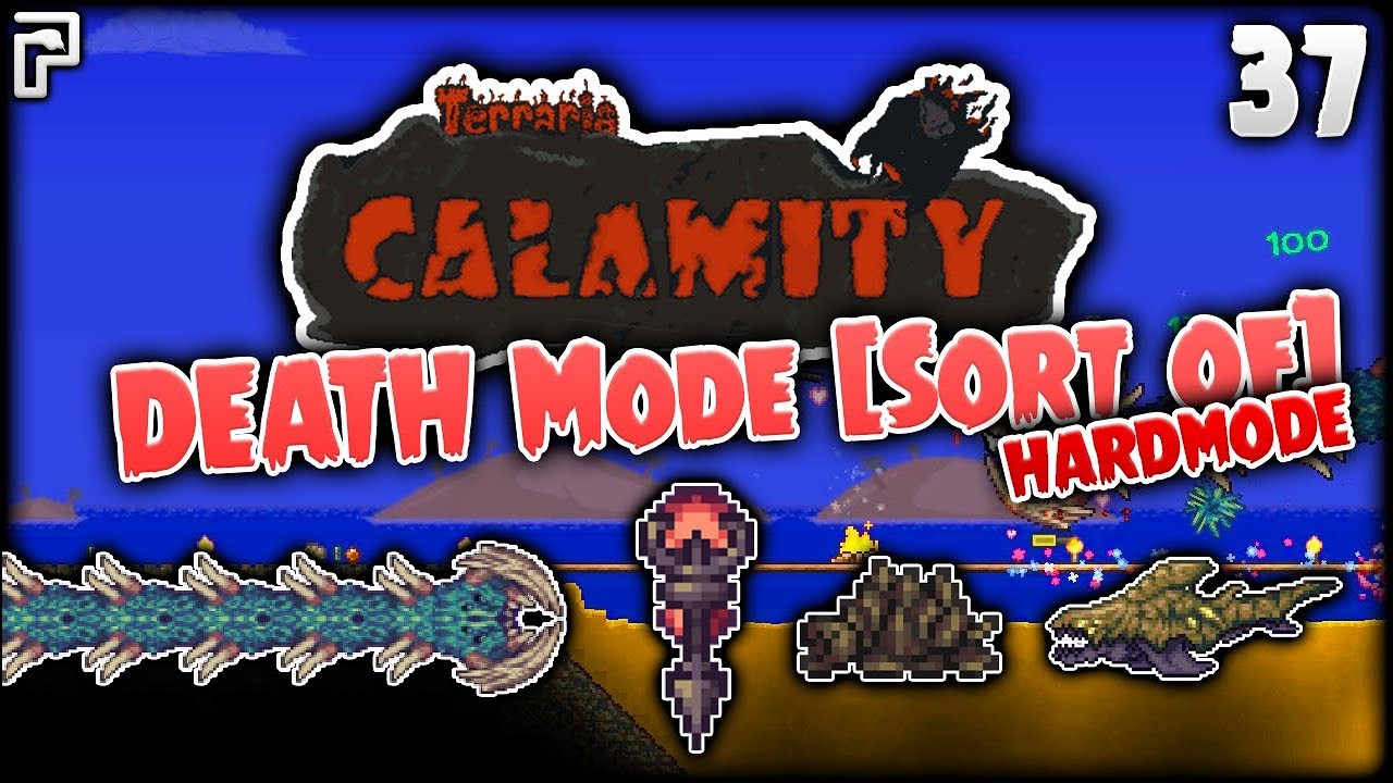 Press Key to Play Canal  - Novo vídeo de Terraria Calamity:   Vamos criar uma interessante e cheia de  efeitos armadura com itens do oceano sulfúrico para enfrentar o terceiro  boss