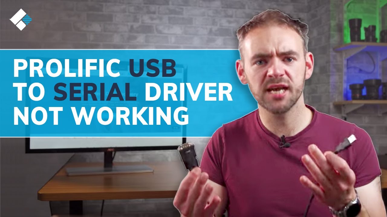 How to Fix Prolific USB to Serial Driver not on Windows 10? YouTube