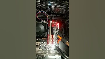 Help! LED red light cpu shuts down