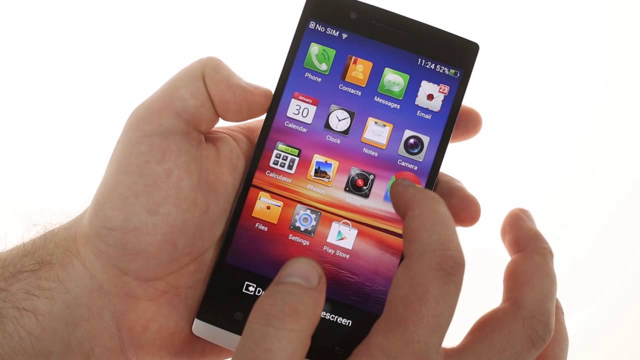Oppo Find 5 user interface hands across america