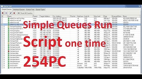 Mikrotik Script for add IP 253 queues by 1m Speak Khmer