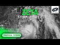 Zeta Forms, and is Strengthening, Hurricane Threat for the Yucatan Peninsula.