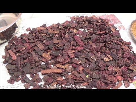 How to prepare Shikakai Powder in English-Natural Shampoo Powder-How to make Natural Shampoo at home