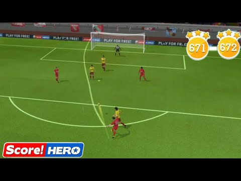 Score! Hero - Level 671-672 - 3 Stars - Youtube