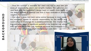 Design and build procurement method