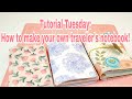 Tutorial Tuesday | How to make your own traveler's notebook | Planning With Eli