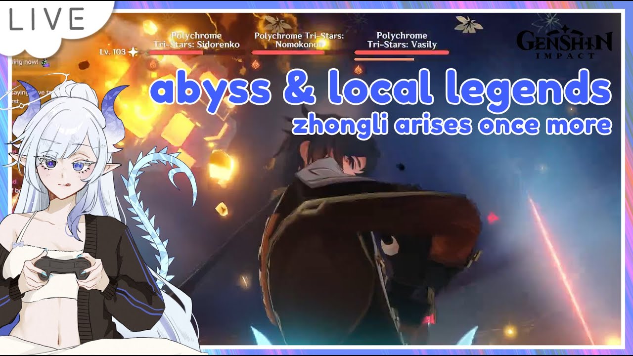 [genshin] abyss and local legend hunting (240831) - YouTube