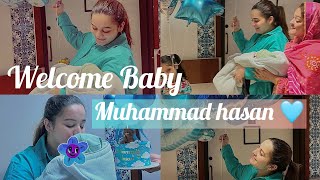 WELCOME BABY MUHAMMAD HASAN💙🩵