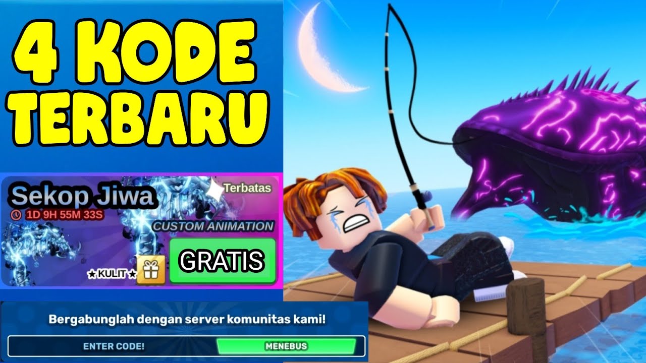 Kode Game Fish UPDATE! 4 KODE REDEEM FISH IT TERBARU | KODE REDEEM FISH IT ROBLOX ...