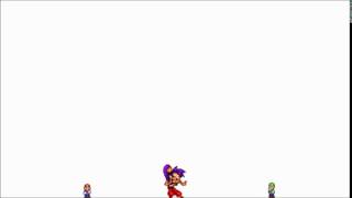 Mario Luigi and Shantae Magic Growth Dance