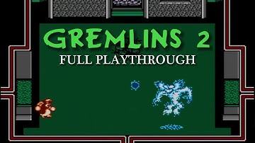 Gremlins 2: The New Batch [1990, NES] Full Playthrough ~Streamed 2023.04.25~