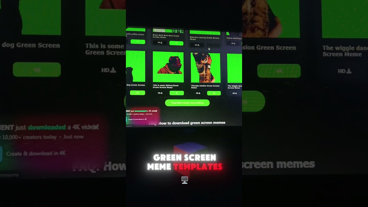 Best Website for Meme Templates & Sounds 🔥 | Green Screen Memes