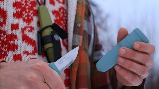 Solo bushcraft, с минимальным снаряжением I Обзор ножей Morakniv ELDRIS и ELDRIS LIGHTDUTY