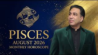 Pisces August 2026 | Monthly Horoscope  Forecast & Predictions by Astrologer Haider Jafri