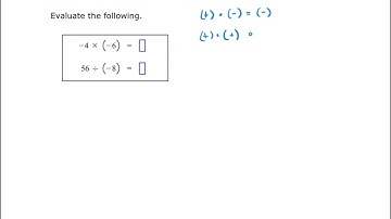 Integer multiplication and division (ALEKS examples)