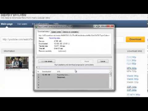 How to get link MP4, FLV in Youtube - YouTube