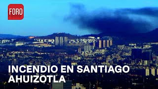 Incendio en Santiago Ahuizotla, en Azcapotzalco, Ciudad de México - Las Noticias