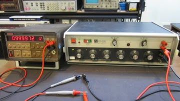 EDC/Krohn-Hite MV216A DC Voltage Standard Teardown and Tempco Measurement