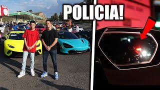 ¡VOY a UNA RODADA en el LAMBORGHINI de ALFREDO y ME PARA LA POLICIA en LA NOCHE SOLO! *esto pasó*