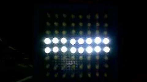8X8 Matrix LED Show