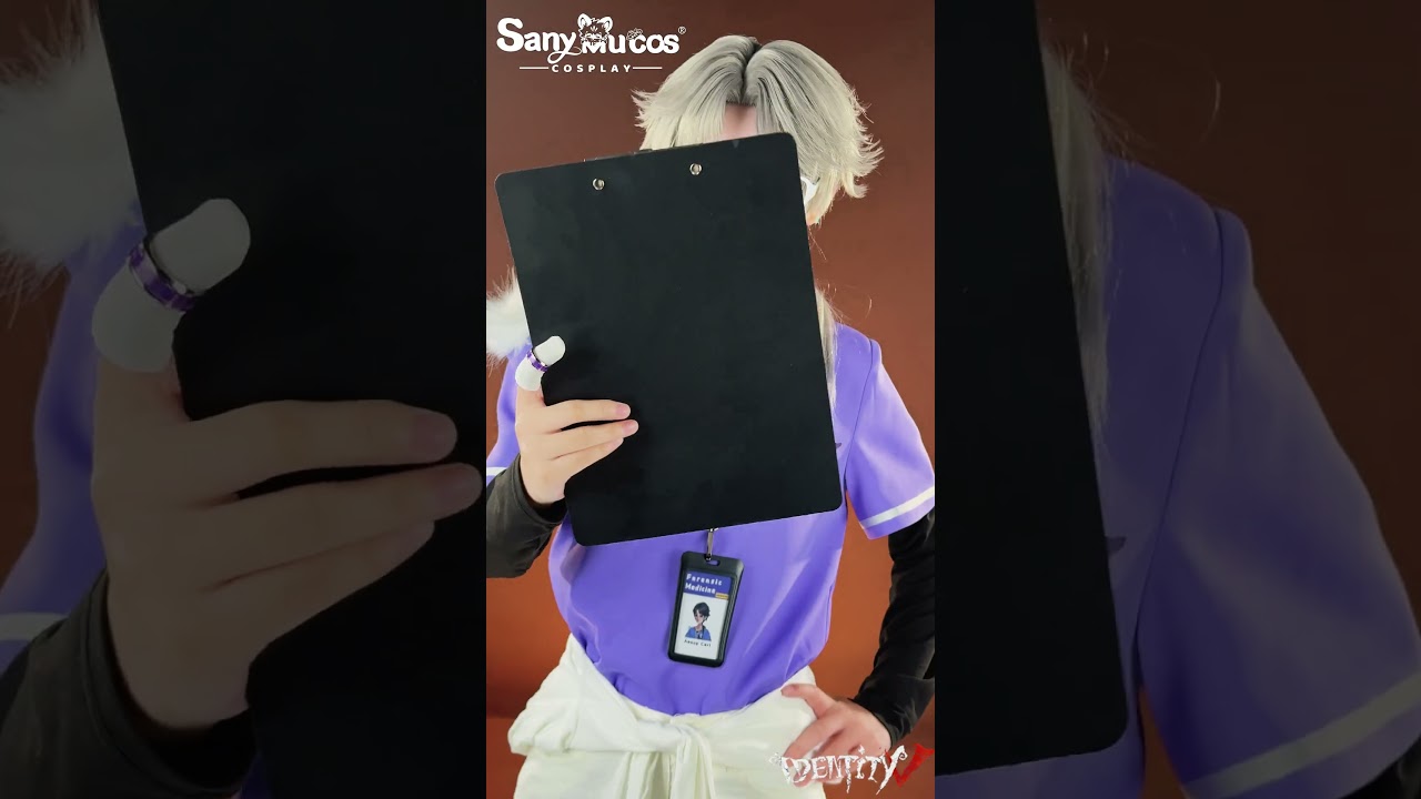 🤍🥼Identity V Cosplay Embalmer - BLK.Aesop Cosplay Costume🤍🥼 #sanymucos  #identityv