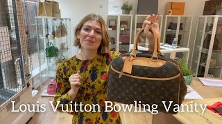 Louis Vuitton Bowling Vanity Bag Review 