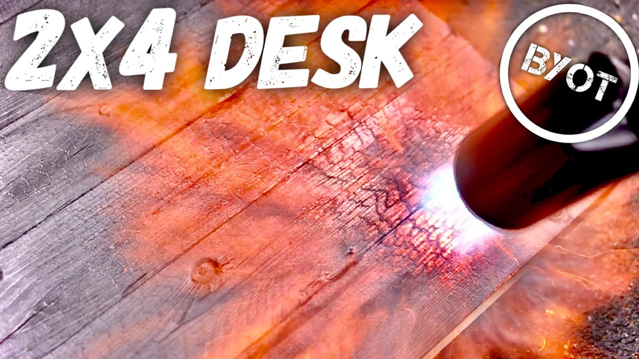 DIY Wood Burning Technique - That's not Shou Sugi Ban! Or is it?? 