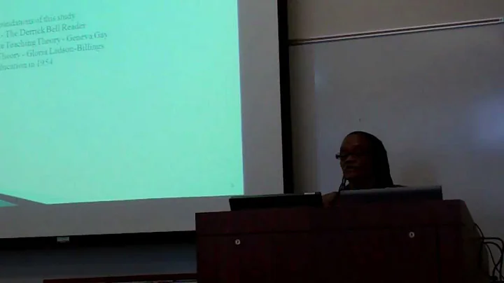 Joyce Cato Dissertation Defense part 1