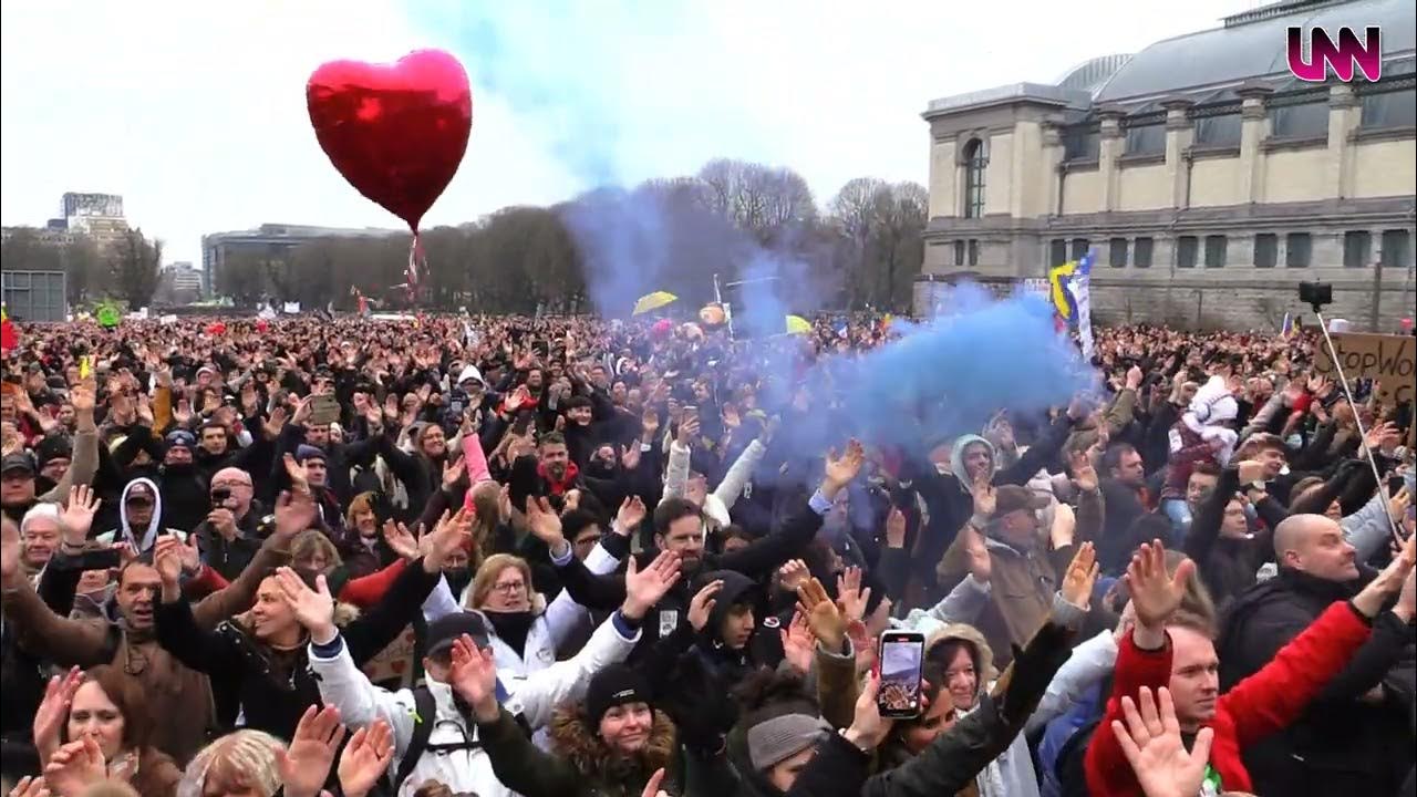 De Viking Clap Demonstratie Brussel 23 januari YouTube
