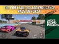 The first ever multiclass endurance race on forza motorsport