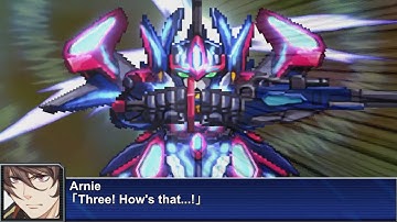 [ENG Sub]Super Robot Wars UX - Odyssea Attacks | スパロボUX - オデュッセア 全武装