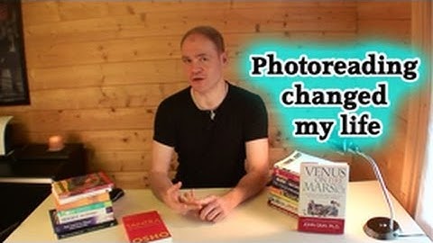 Photoreading Demonstrated & How it Changed My Life - By Creativeflowevolution