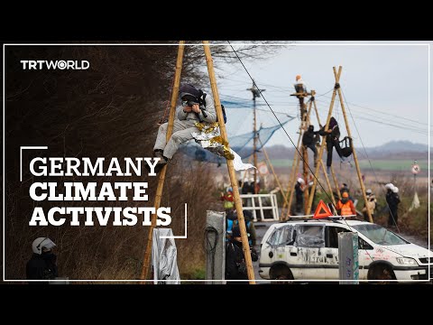 German climate activists