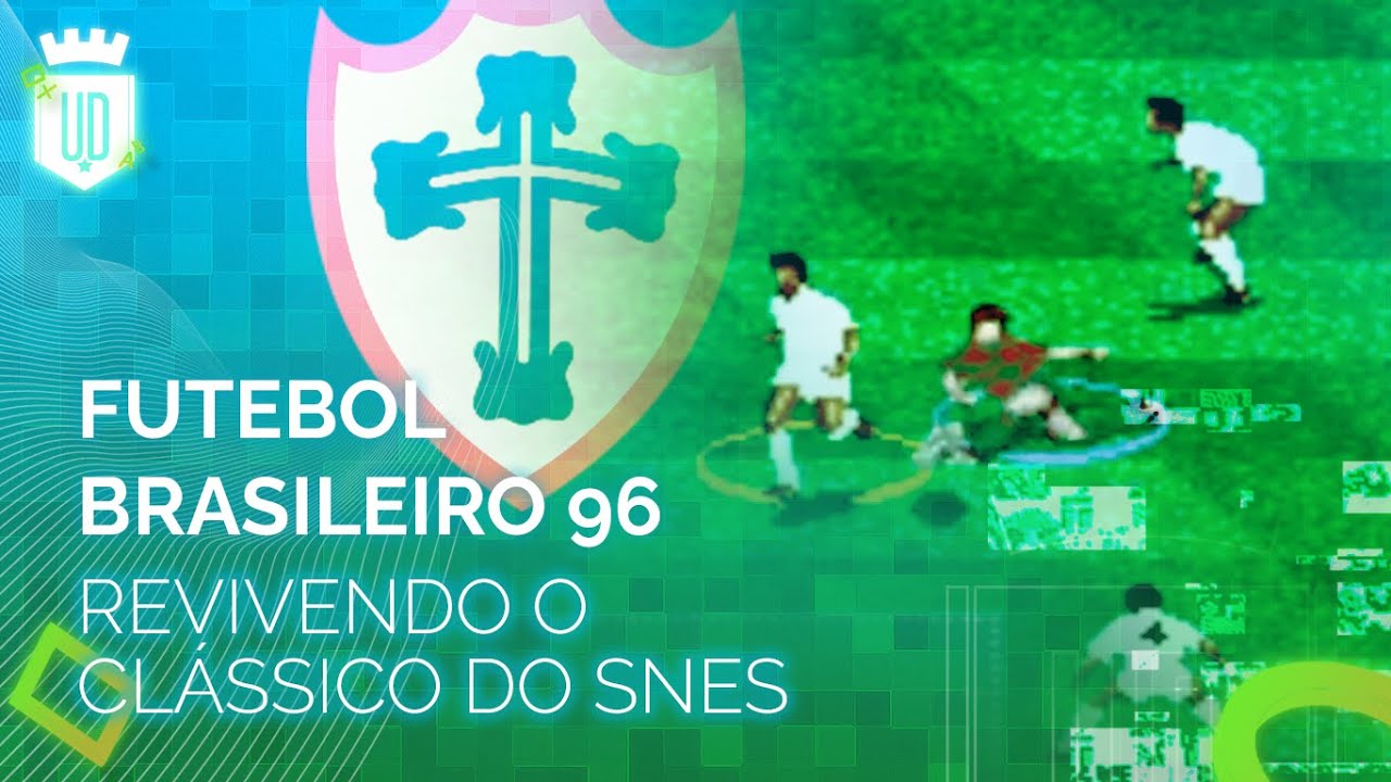 🔴O CLASSICO FUTEBOL BRASILEIRO DE 96 - SUPER NINTENDO, BORA JOGA UM  CAMPEONATO!! JA JOGOU? 