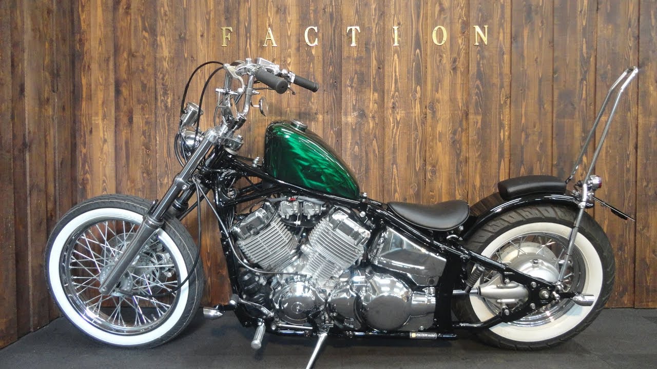ﾄﾞﾗｯｸﾞｽﾀｰ400／ﾛｯﾄﾞｽﾀｲﾙ【ｷｬﾝﾃﾞｨｸﾞﾘｰﾝ＆ｸﾞﾗｲﾝﾀﾞｰ仕上】 FACTION co.ltd 