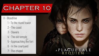 How do you survive the chapel ambush in chapter 10 of A Plague Tale:  Requiem?