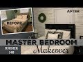 MASTER BEDROOM MAKEOVER // UNDER $40
