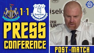 "WHY DID THEY LOOK AT THE PENALTY 100 TIMES?!?" Newcastle 1-1 Everton | Sean Dyche's Reaction