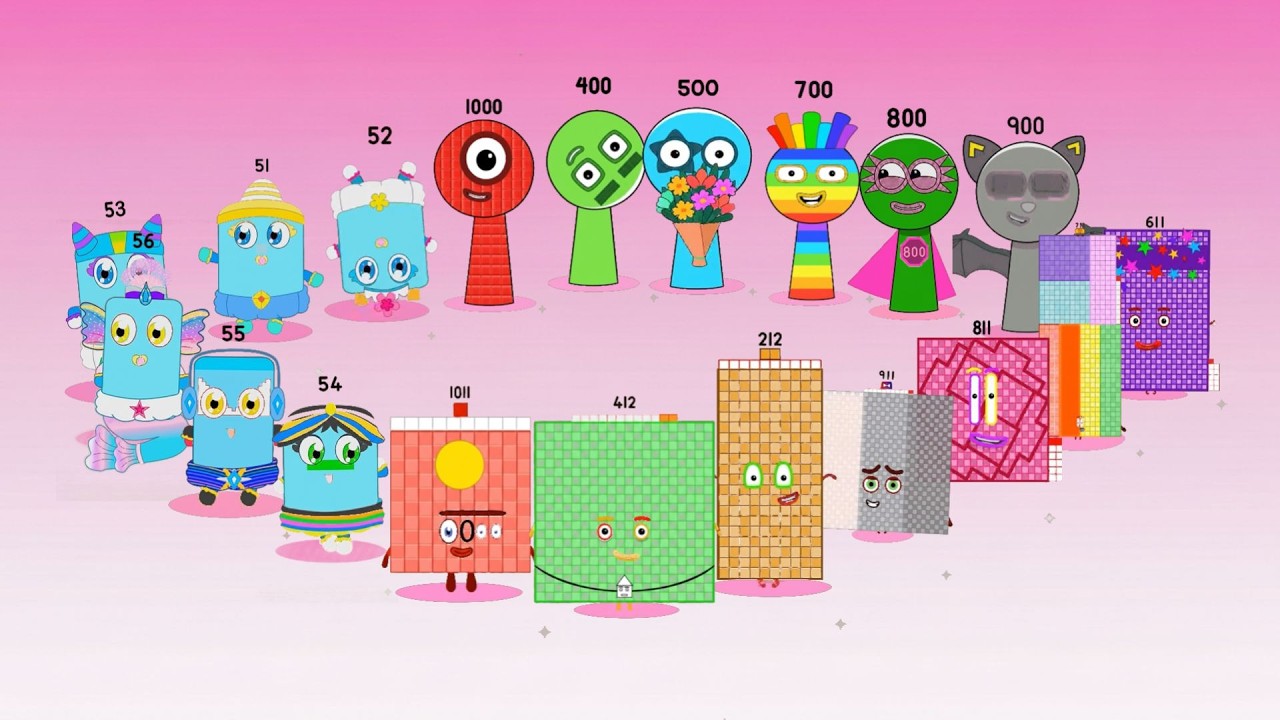 Sprunki OC Numberblocks (1~100)– Full Evolution Showcase