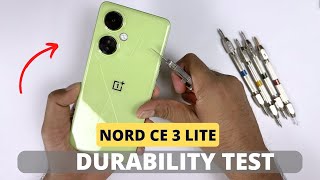 OnePlus Nord CE 3 Lite Durability & Water Test - IT JUST SURVIVED !