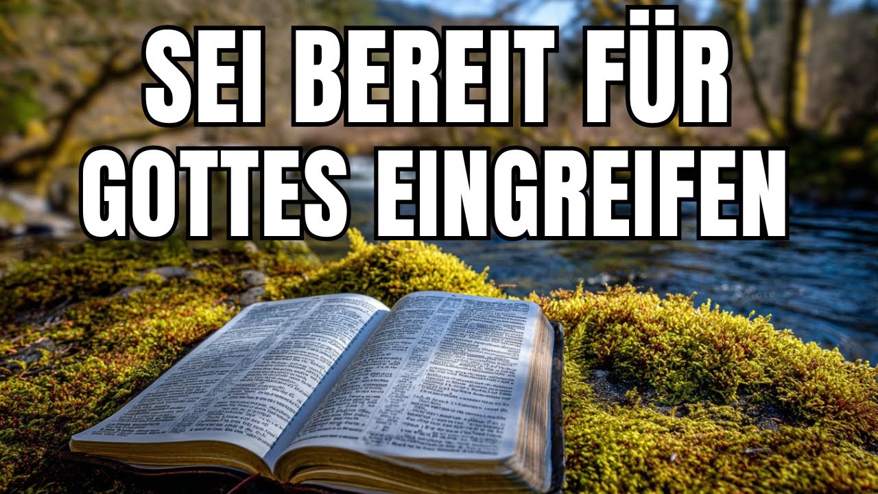 Heute greift Gott in dein Leben ein