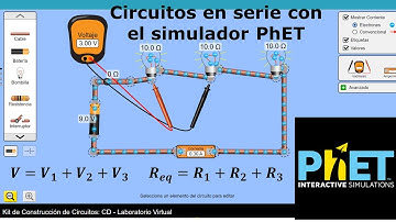 Circuitos en serie muy facil - Simulador PhET