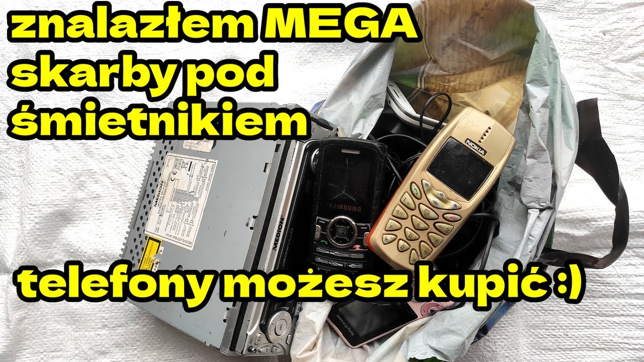 Super znalezisko i radio samochodowe na złom| w reklamówce były prawdziwe skarby