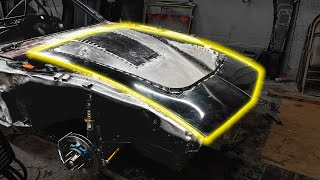 How To Make A Carbon Fiber Hood For an Electric 240z | The Legacy (10)