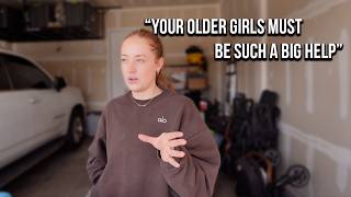 Having my older girls help raise my younger girls?? 👀