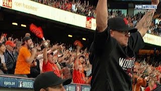 WS2014 Gm3: Hudson induces double play to escape 2nd