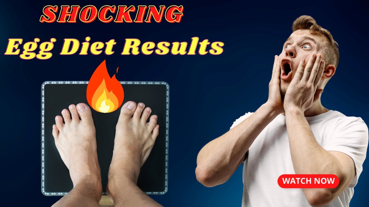 EGG DIET the weight loss after shock! You won't believe the end! YouTube