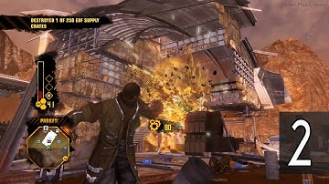 RED FACTION GUERRILLA - Walkthrough Part 2 Gameplay [1080p HD 60FPS PC] No Commentary